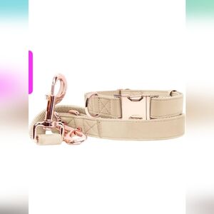 BYLEEDUR Leash and Collar Set